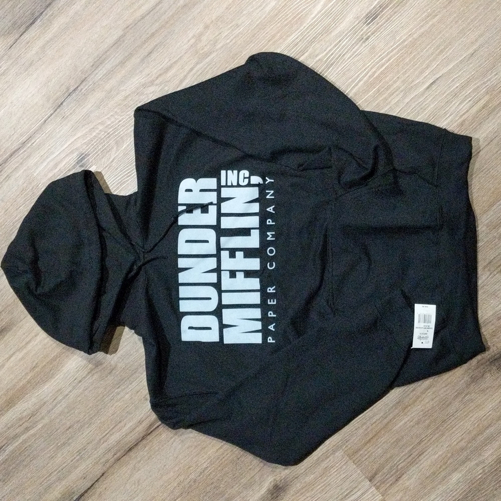 Dunder Mifflin Paper Company - Hooded Sweatshirt - Black